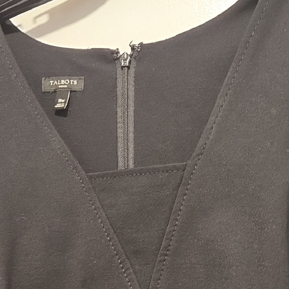 Talbots Black Jumper/ Dress - Picture 2 of 9